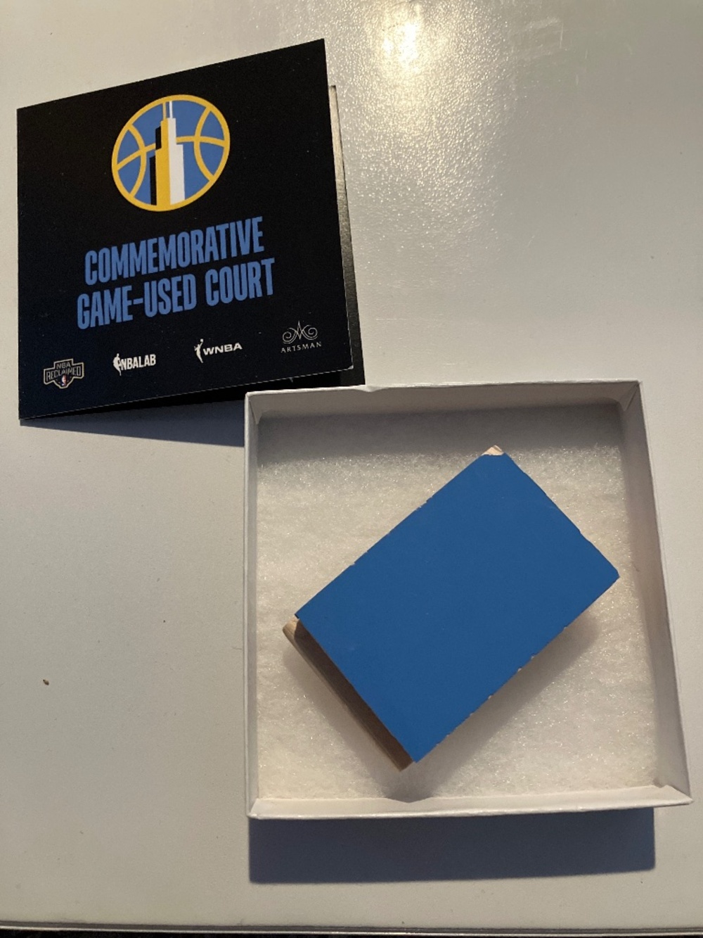 Chicago Sky Commemorative Game-Used Court with COA